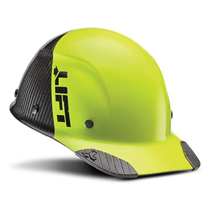 [ USED ][ USED ][ USED ][ USED ][ USED ][ USED ][ USED ][ USED ][ USED ][ USED ][ USED ][ USED ][ USED ][ USED ][ USED ][ USED ][ USED ][ USED ]LIFT Safety DAX Fifty 50 Carbon Fiber Cap Style Hardhat ANSI Compliant 6-Point (Used, Like New)