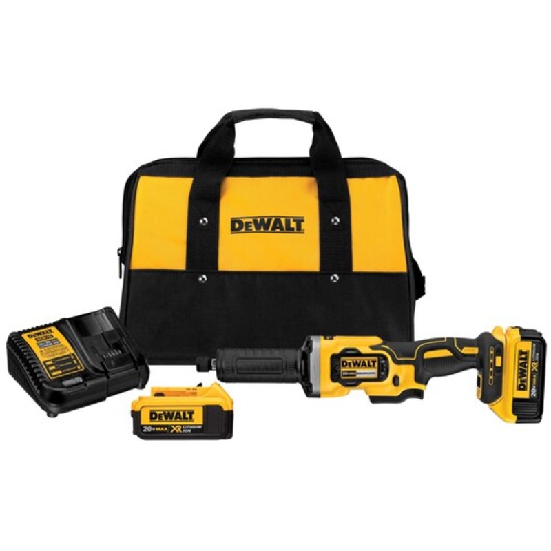 DeWALT 20V DCG426M2 MAX Die Grinder Kit, No Lock-On