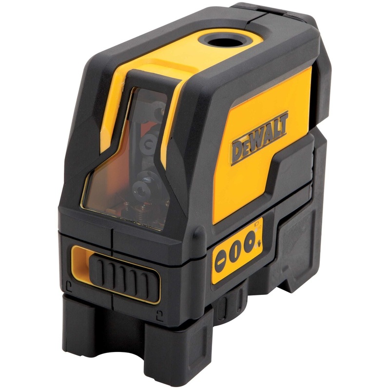 DeWALT DW0822 Self-Leveling Cross Line and Plumb Spots