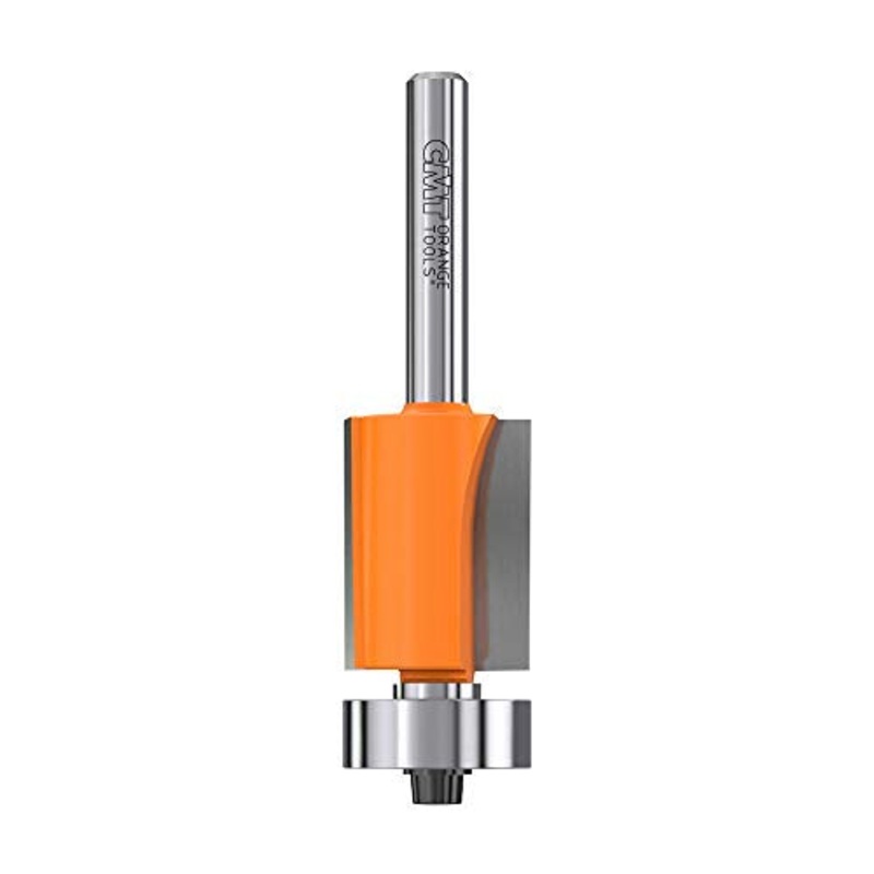 CMT 806.191.11 Super-Duty Flush Trim Bit, 1-Inch Cutting Length, 1/4-Inch Shank