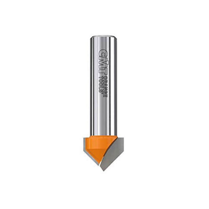 CMT V-Grooving Bit, 1/2-Inch Shank, 3/4-Inch Diameter, Carbide-Tipped