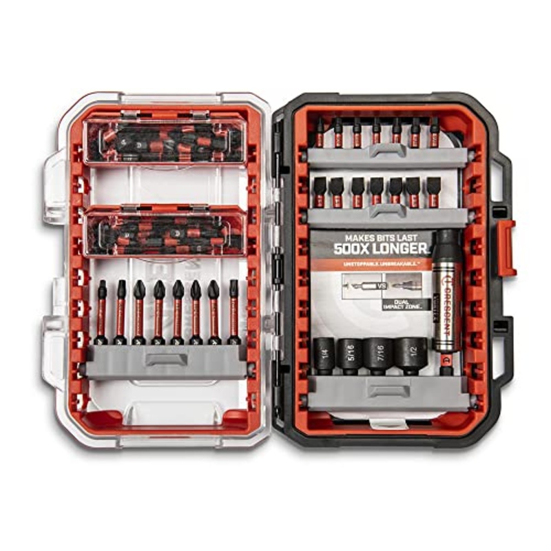 Crescent 55 Pc. VORTEX Bit Holding Fastening Set