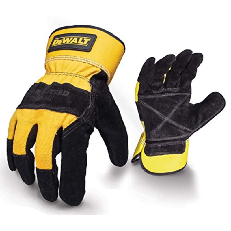 DeWALT (DPG41) Premium Split Cowhide Leather Palm Glove