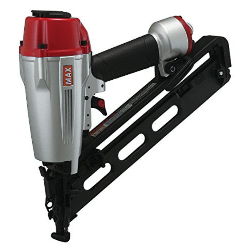 MAX USA (NF665A/15) SuperFinisher 15-Gauge Angled Finish Nailer up to 2-1/2 In.