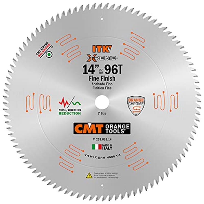 CMT ORANGE TOOLS ITK COMP MITER 14"x96x1"