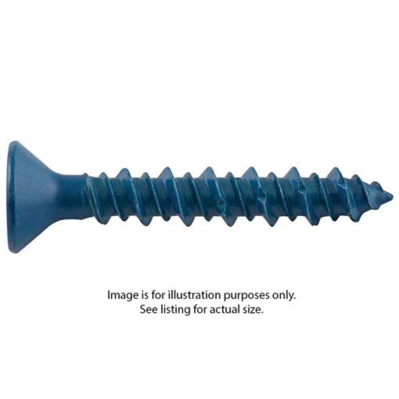 DeWALT (DFM12768) Ultracon+ 1/4 x 3-1/4 In. Blue Phillips Flat Gimlet (Box of 100)