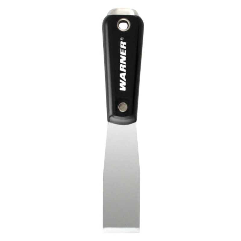 Warner 1-1/4" Stiff Scraper w/Hammer Cap, Carbon Steel, Painter's Series