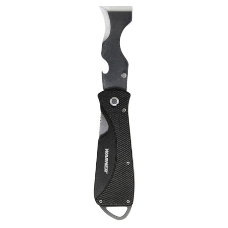 Warner 12-in-1 Folding Multi-Tool, Black