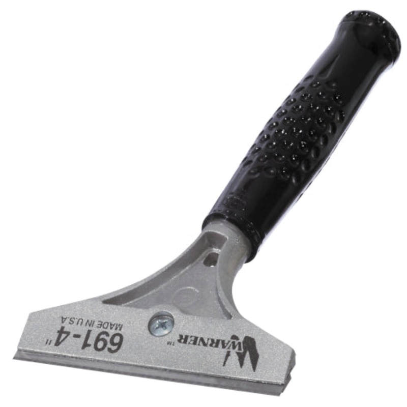 Warner 4" Big Blade Wall Scrapers with Steel Handle