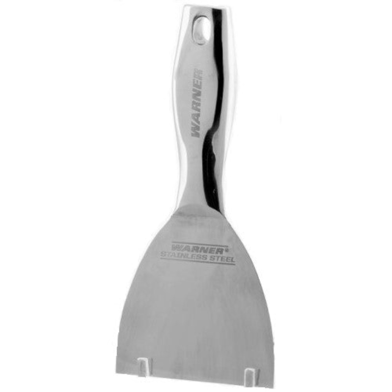 Warner Manufacturing Pro Stainless Steel 4" Joint Knife, All Stainless Steel