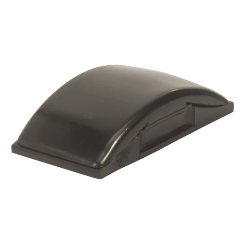 Warner Rubber Sanding Block, Black