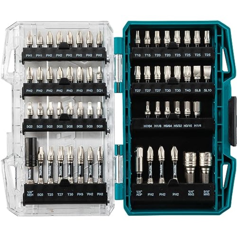 Makita Impact XPS Impact Bit Sets (45-piece or 60-piece Set)