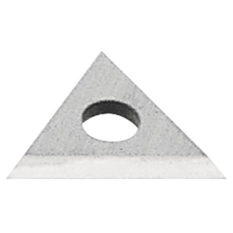 Warner 22mm (7/8") Carbide 100X Scraper Replacement Triangle Blade, Card of 1, 7/8 Inch, Multicolor