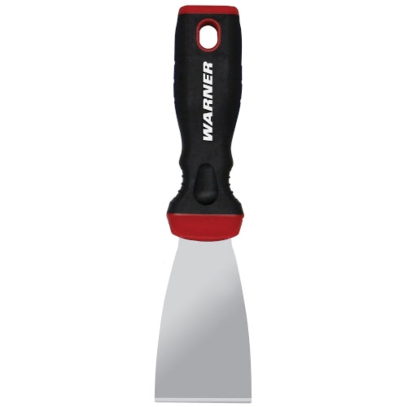 Warner 2" Pro-Grip Stiff Putty Knife Hand Tools, Cranberry