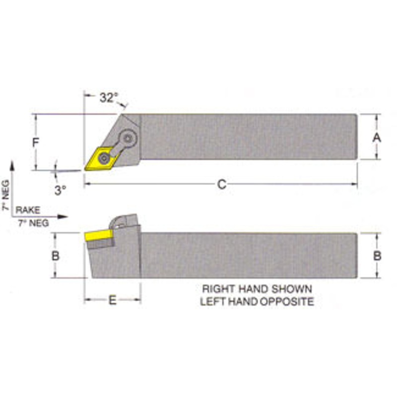 MDJNR 16-4D TOOL HOLDER