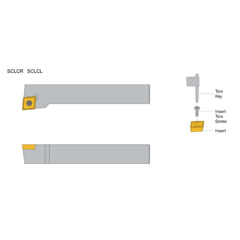 SCLCL 6-2 TOOL HOLDER