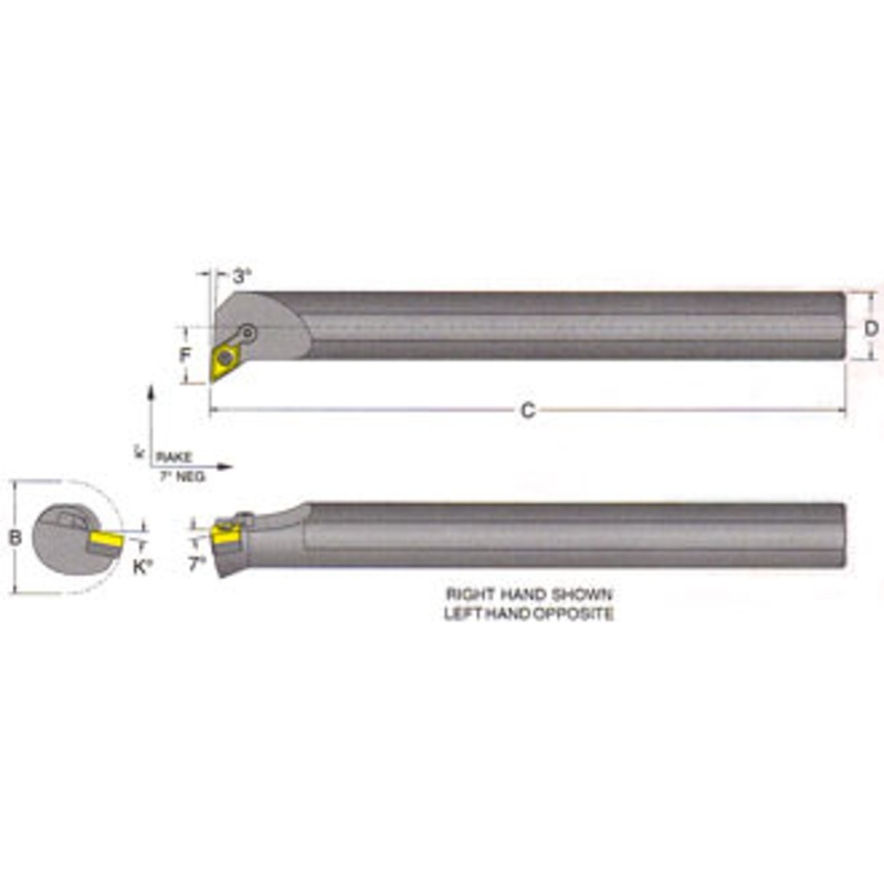 S20T-MDUNR4 BORING BAR TMX