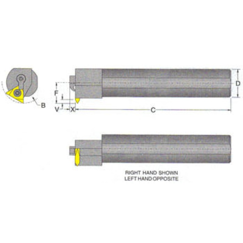 SI-STHOR 32-4 2" THREAD BAR