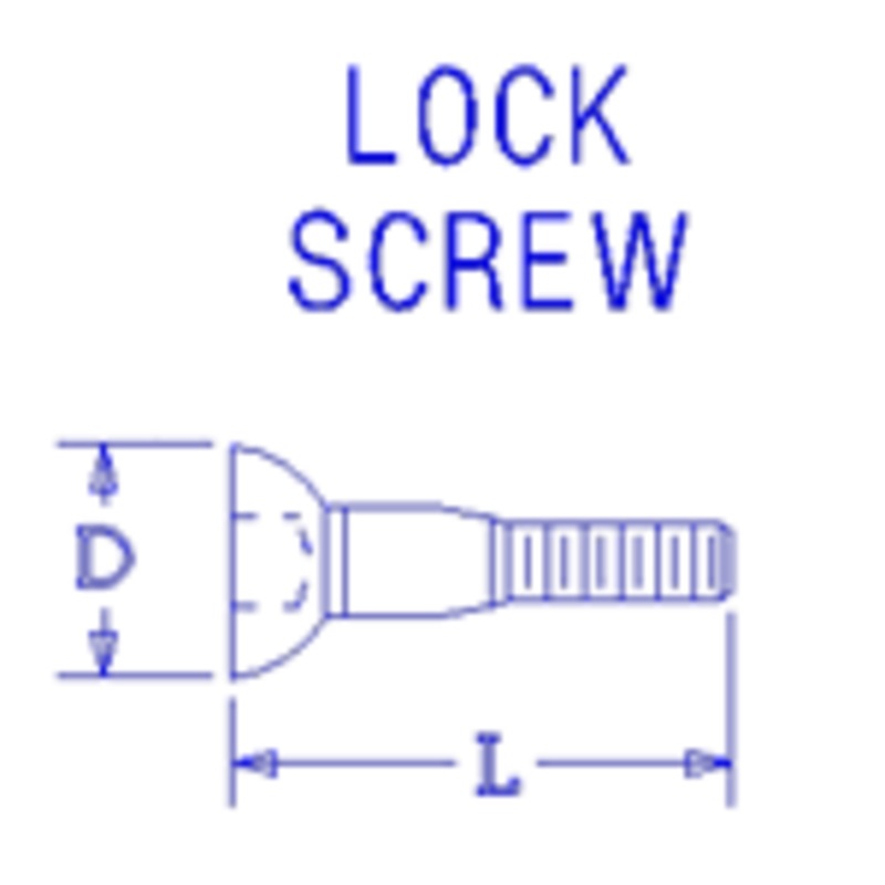 GTS-1 LOCK SCREW