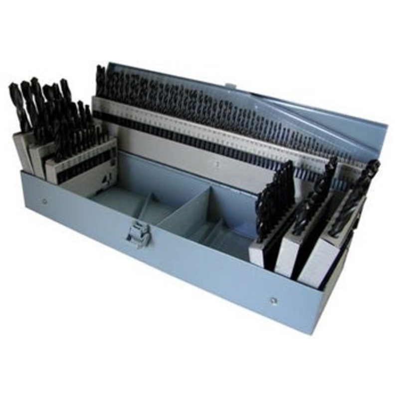 HSS Jobber DRill Set 115pc    #1-60, A-Z, 1/16-1/2x64ths
