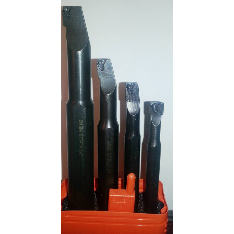 TCMT 4PC BORING BAR KIT 5/16, 3/8, 1/2, 5/8 bars