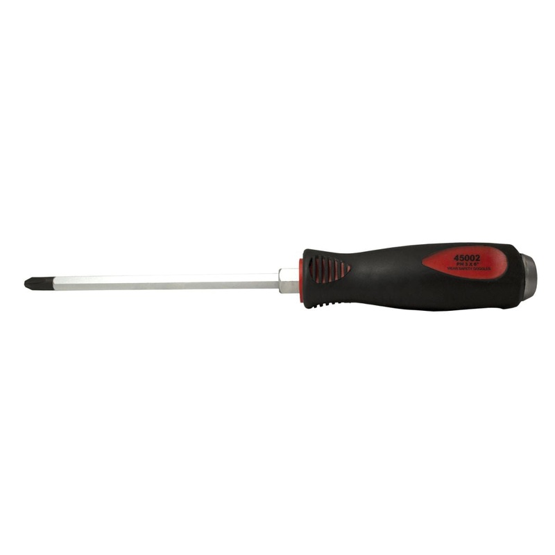 Best Way Tools 45002 Screwdriver, Phillips Point, #3 Point, 11 in OAL