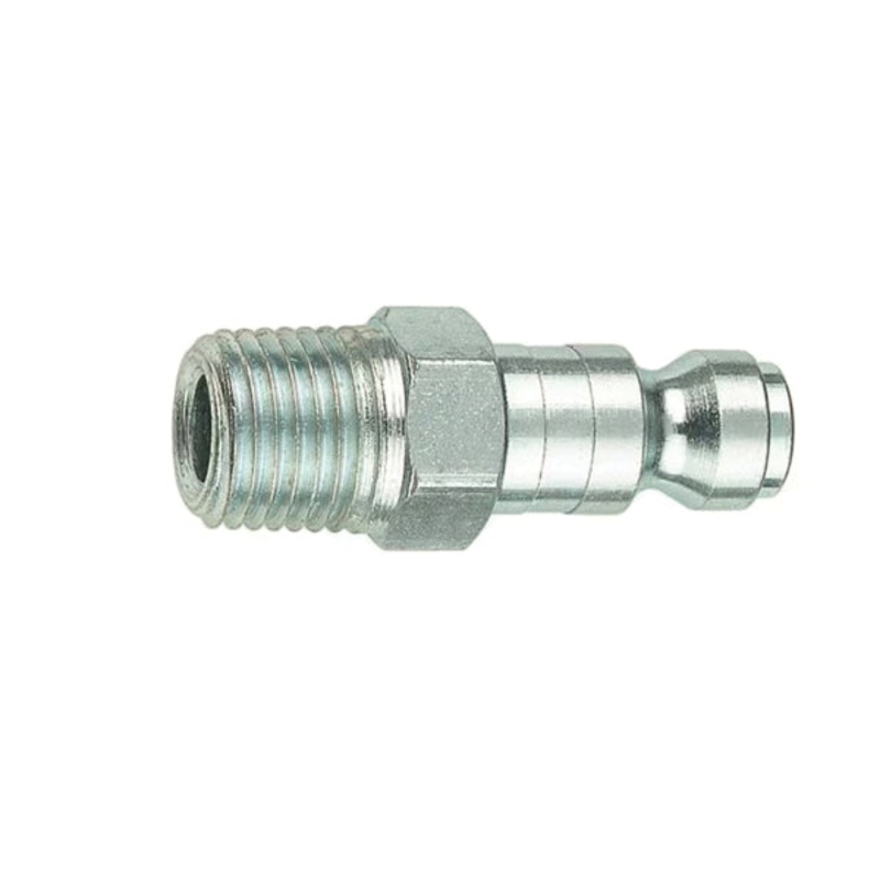 Forney Tru-Flate 75224 Air Plug, 3/8 in MNPT x 1/4 in MNPT, Steel