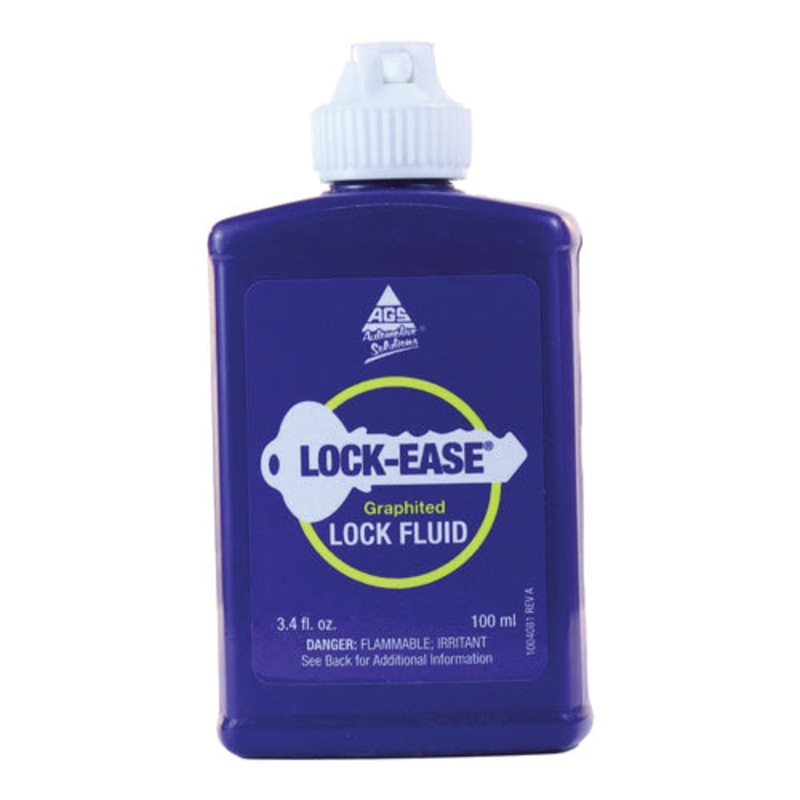 Lock-Ease LE-5 Graphite Lubricant, 3 oz Aerosol Can, Black