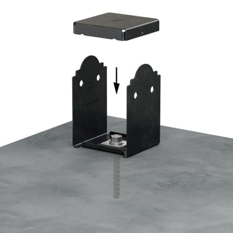 Simpson Strong-Tie Titen HD Series THDB62600HMG Heavy-Duty Screw Anchor, 6 in L, Carbon Steel