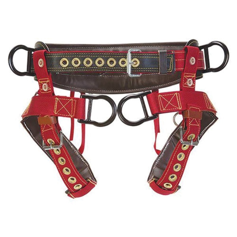 WEAVER LEATHER WLC-500 Series 08-01032-MD Saddle With Leg Strap, Aluminum/Leather/Nylon, Black Anodized